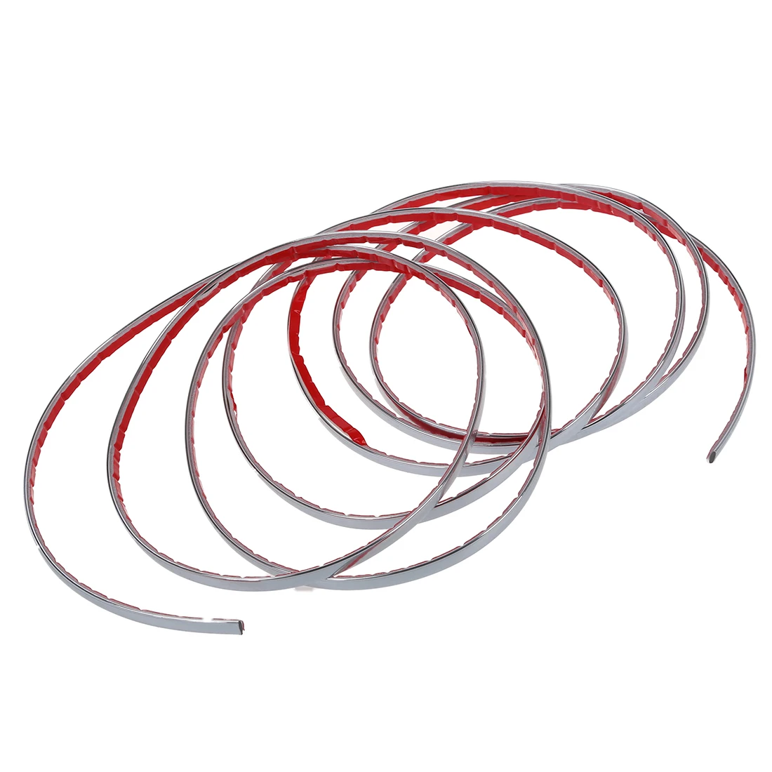 Chrome Adhesive Silver Tape 6MM 3 Meters Auto YDH