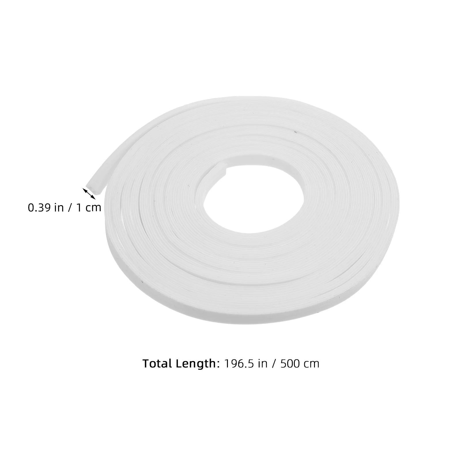 Silikonowa taśma uszczelniająca do lunchboxów, możliwość cięcia, 5 metrów, szczelna, zamienna uszczelka, hermetyczny pierścień do pojemników na żywność, do bento boxów i słoików.