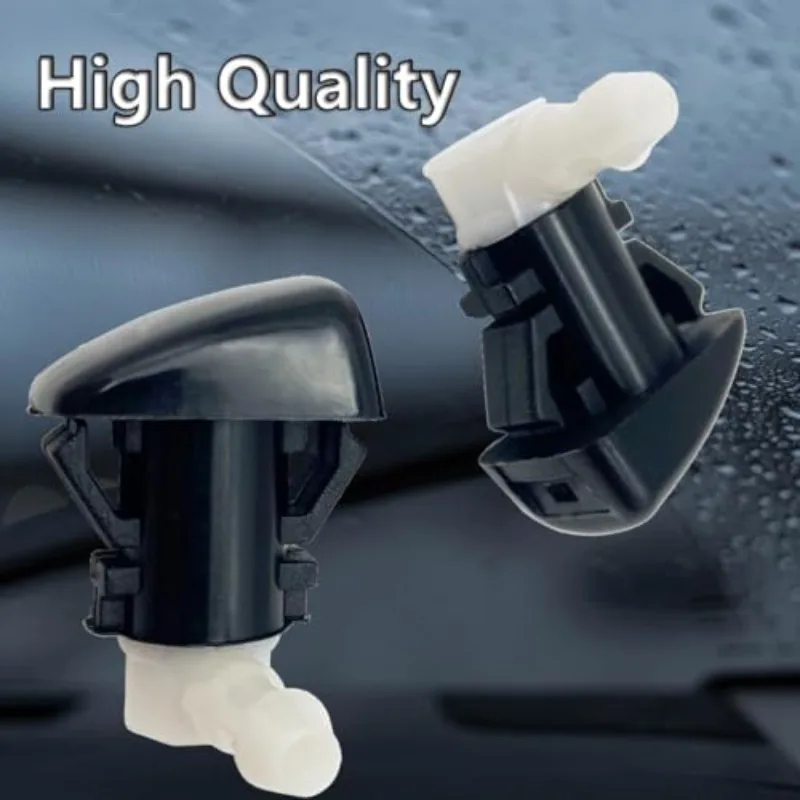 Windshield Wiper Washer Spray Nozzle Jet 2Pcs For Dodge Dart Sedan 2014-2015 2016 68081370Ab Front Wiper Replacement Kit