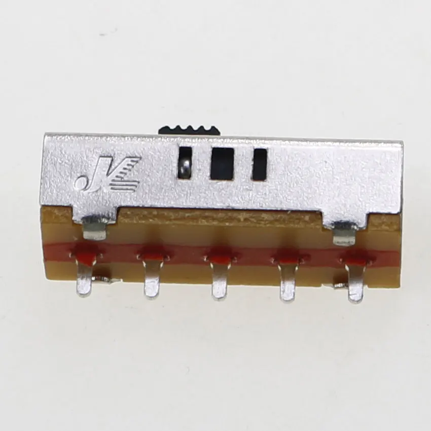Cltgxdd 1pcs SS-23E03G2 SS-23E03G5 SS-23E03 G2 G5 2P3T Toggle Switch Drill 5 Pin 3 Gears Slide Switch