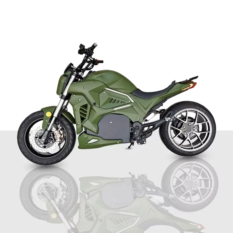 Luyuan Fashion Style 8000w Power Hub Motor 72v Lithium Electric Motorcycle