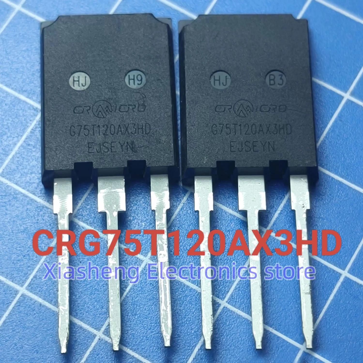 Nuovo originale 5 pezzi CRG75T120AX3HD G75T120AX3HD TO-247 1500 V 75A transistor IGBT disponibile di buona qualità