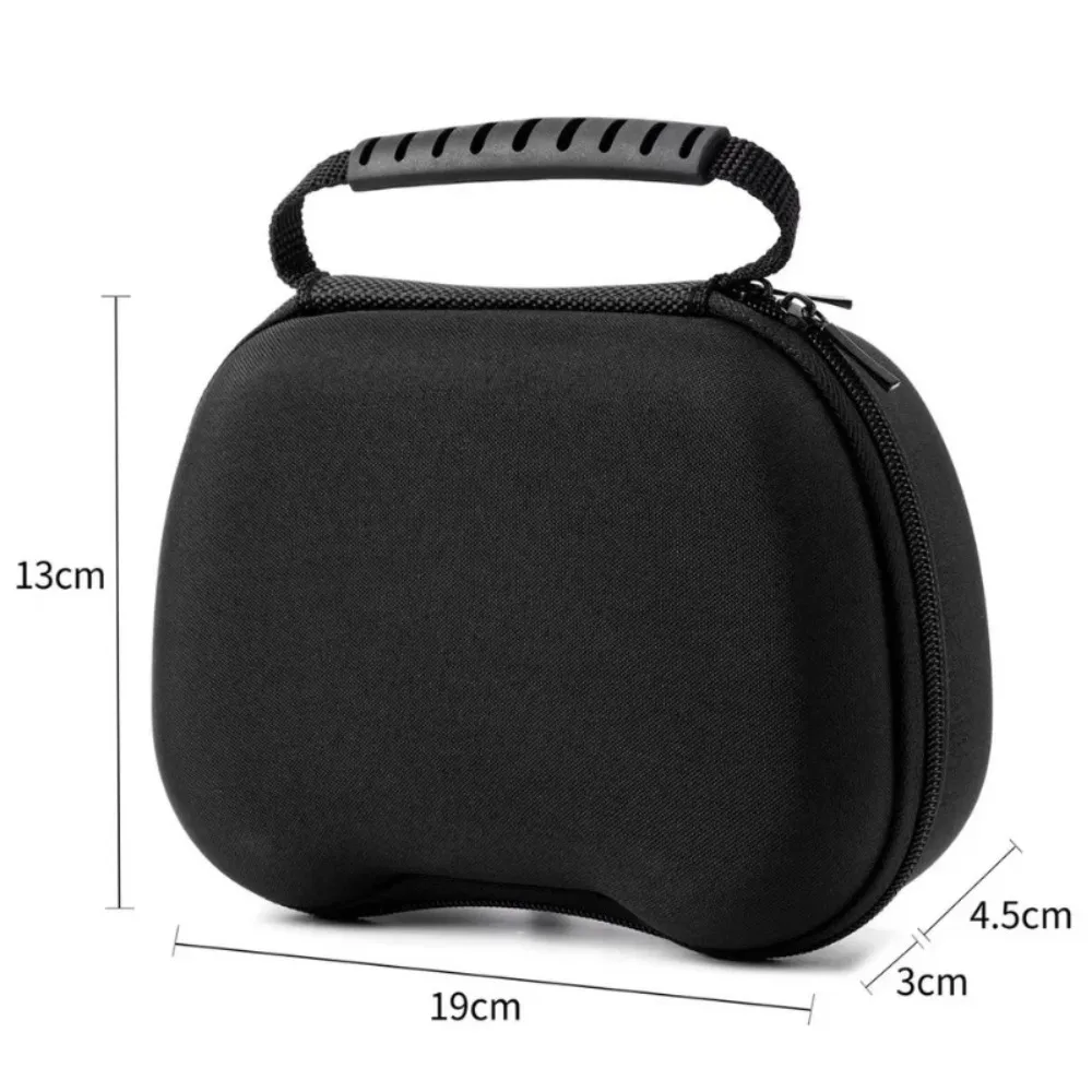 Hard Shell Eva Game Controller Storage Bag Shockproof Anti Drop Portable Handbag Compatible with Switch Pro PS5 Dustproof