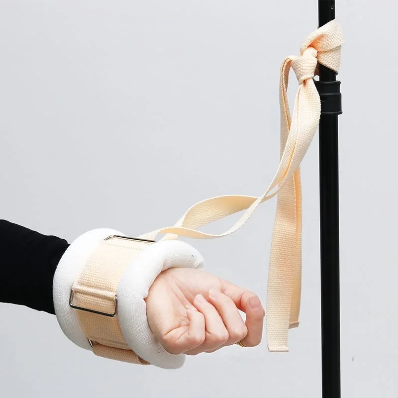 Bed Restraints for Elderly Hand Restraints Belts for Wrists Ankles Dementia Patients Arm Leg Restraints Medical Bed Safety Assis