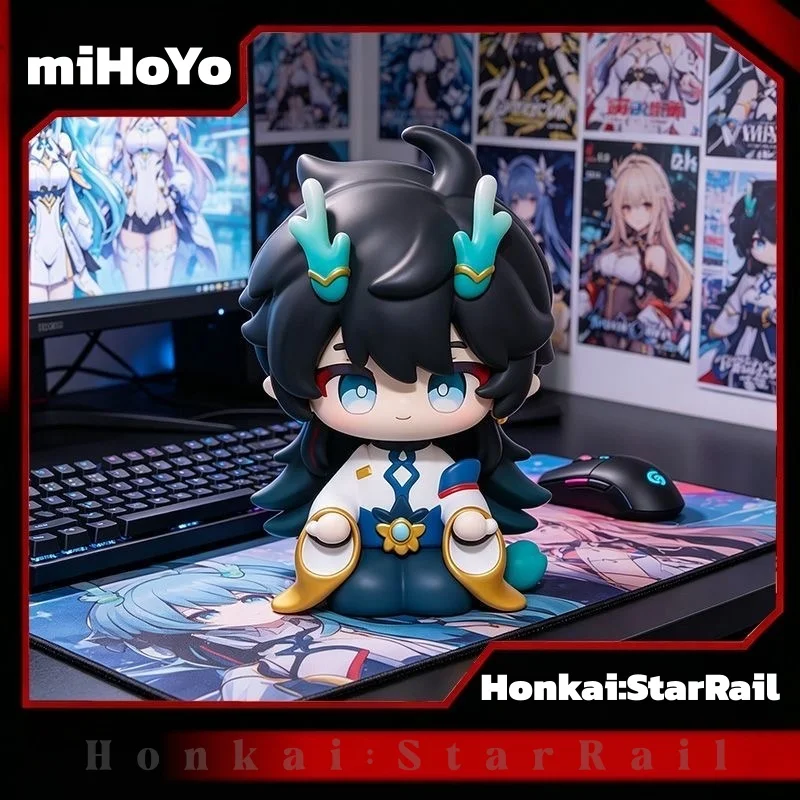 Game: Honkai: StarRail Anime & Game Merchandise Danheng Character Fan Art Chibi Figurines & Desktop Ornaments Holiday Gifts