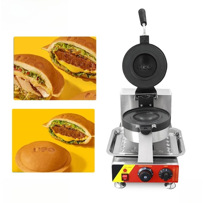 

Hamburger Burst Sandwich Machine Electric Burger Commercial Ice Cream Bread Hot Pressing Scones Machine
