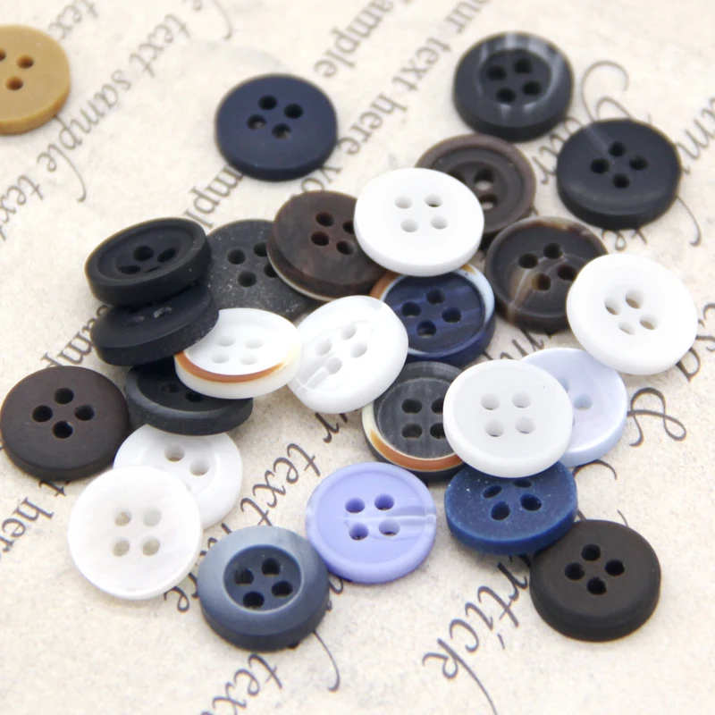 9/10/11mm Colored Shirt Decorative Sewing Men Buttons For Clothing Dress Baby Garment Fashion Mini Women Cardigan DIY Button