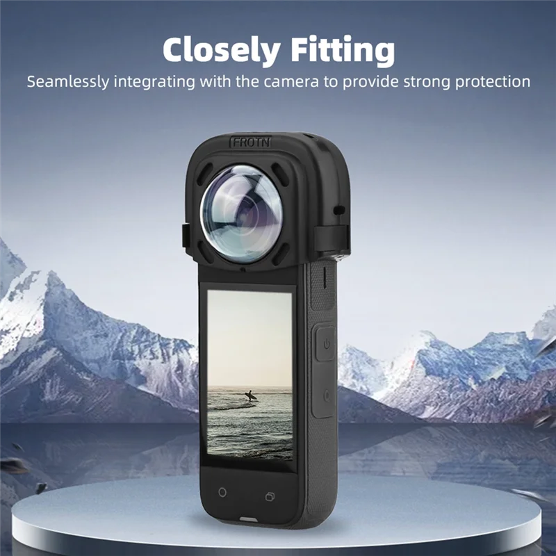 ABMF-عدسة الحرس ل Insta360 X4 حامي العدسة غطاء ل Insta 360X4 كاميرا المضادة للخدش الزجاج واقية الملحقات