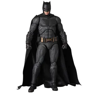 Mafex-Batman Action Figure Model Toys, DC Justice League, Bruce Wayne Joint, Movable Change Head, SHF, Doll Collection Geschenksammlung 10 Hauptverkäufe Batman Mafex - №6