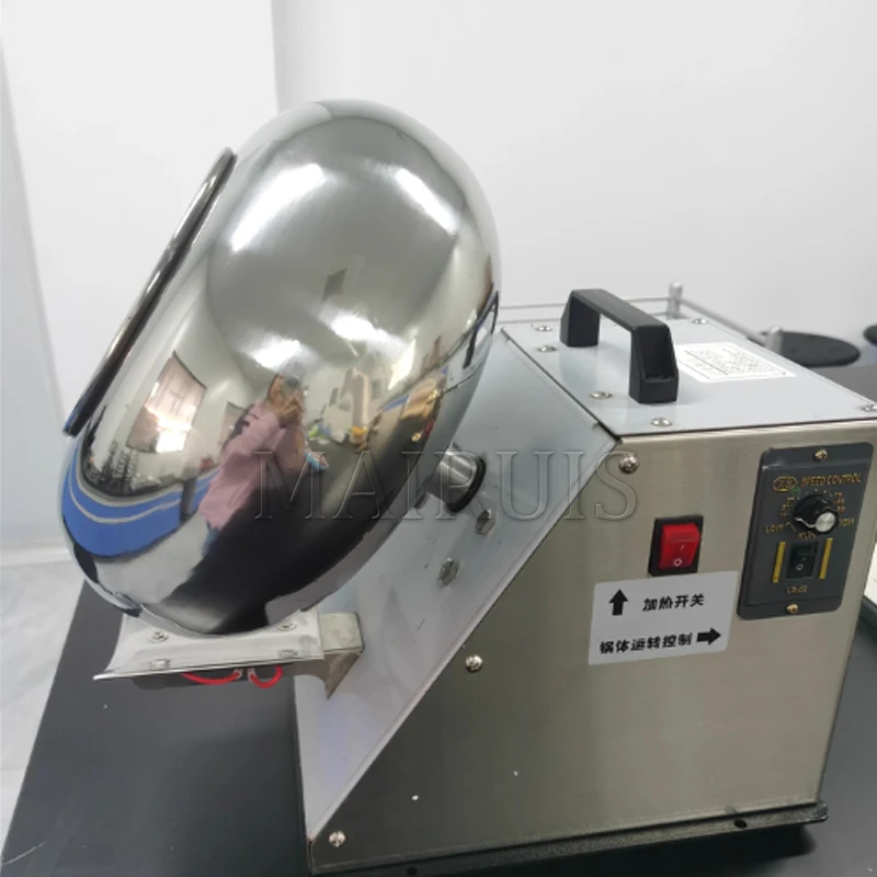 

Stainless Steel Sugar Coating Machine Food Drying Rounder Medicine Chocolate Rounding Coating Machine