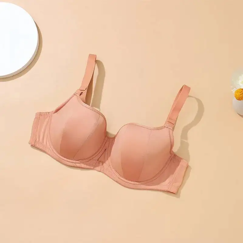 D E F G H I 75 80 85 90 95 Stick On Bra Full Cup Plus Size Lingerie Wireless Bras For Women Underwear Brasier Mujer
