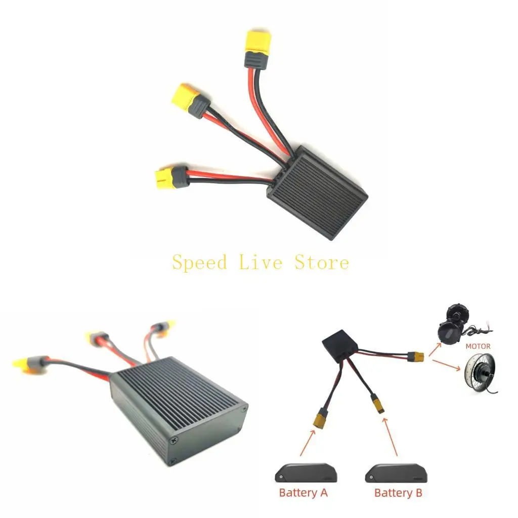 

547C Двойной батареи параллельный модульный модуль Адаптер Адаптер Аккумуляторный конвертер аккумулятор