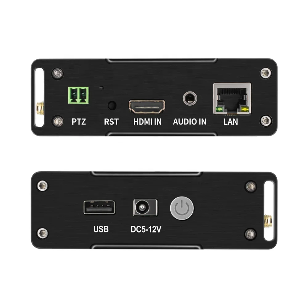 Custom Made Rtmps Live Streaming H.265 264 IPTV Wowza Obs Vmix Wirecast PELCO PTZ HDMI NDI HX SRT Video Capture Card Box Encoder