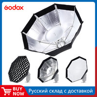 Godox AD-S7 Multifunctional Soft Box Octagonal Honeycomb Grid Umbrella Softbox for Flash Speedlite AD180 AD360 AD200 AD200PRO