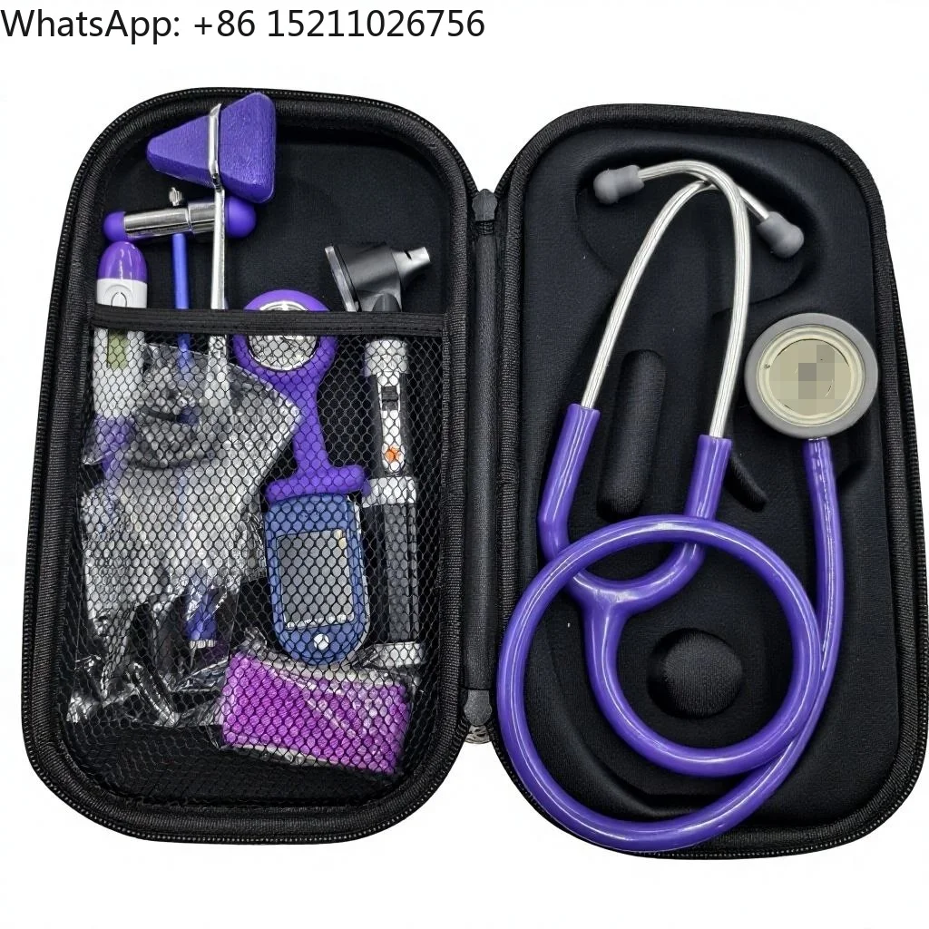 Portable Medical - Kit with Otoscope, Multifunctional Diagnostic Tool with Optional Accessories for Nurses Doctors