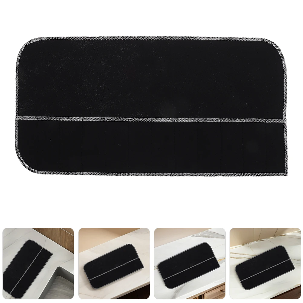 

Silverware Storage Bag Anti Tarnish Kitchen Utensil Holder Large Capacity Protective Bag For Vase Jewelry Silver Polishing Cloth