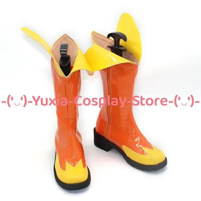 ¡Yuxiacosplay! Pretty Cure Cure Wing-zapatos de Cosplay, accesorio de personaje del juego de Anime, botas de cuero PU, disfraz de fiesta de Carnaval y Halloween