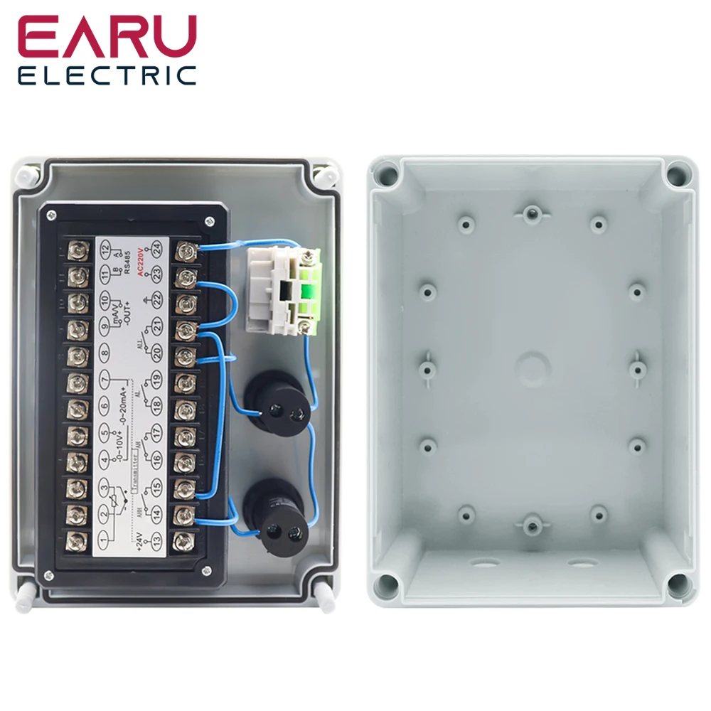 Imagem -06 - Impermeável Integral Nível Transmissor Controlador Entrada Óleo Líquido Água Nível Sensor Interruptor de Flutuador Mount Box 420ma
