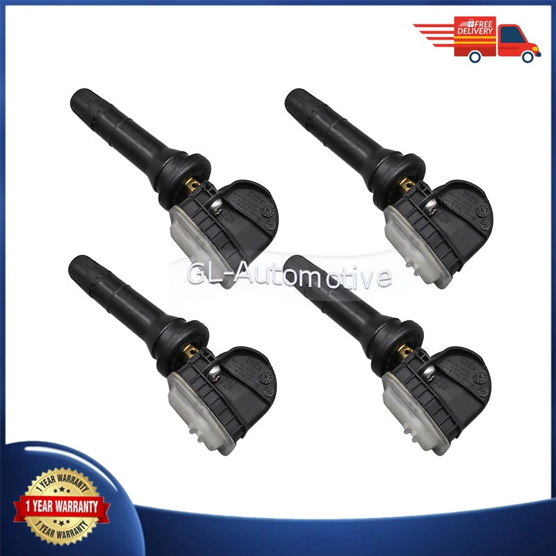 Set of (4) TPMS Sensor Tire Pressure Sensor For Great Wall POER WEY VV7 Haval F7 H6 H9 JOLION 3641101XKN01A 433MHZ