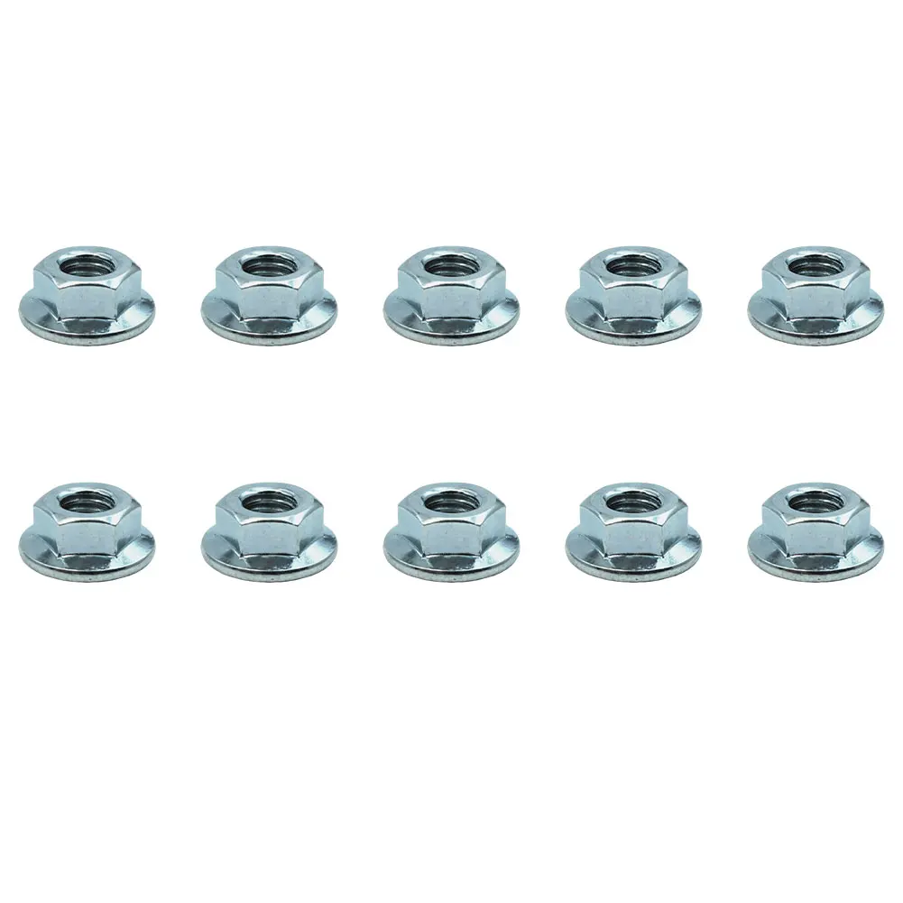 for chainsaw Spare Parts M5-8 Locking Hex Nuts Locking Hex Nuts For Equipment Nut Fastener For Echo SP451 for trimmers