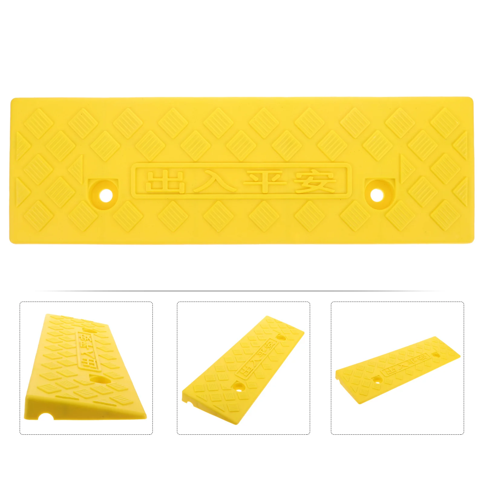 

Threshold Ramp Pad Rubber Indoor Use Non-Slip For Sweeping Robot Wheelchair Durable Floor Protector Ramps For Home Health Care