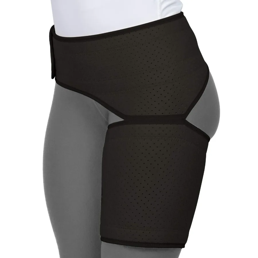

Vive Hip and Groin Brace - Sciatica Brace - Bursitis Hip Pain Relief for Women and Men - Hip Flexor Compression Wrap Support -