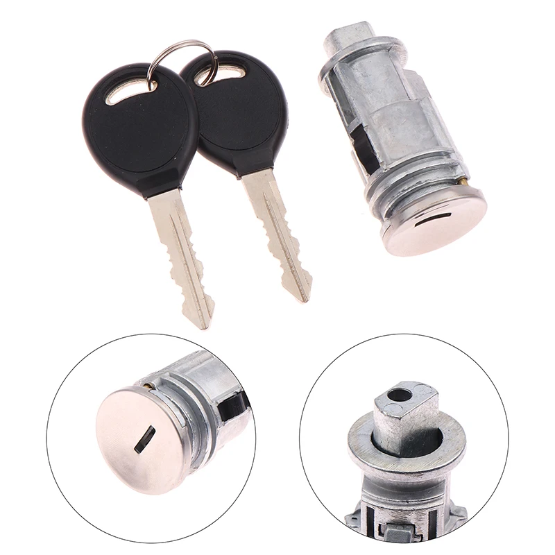 1Set 5003843AA Ignition Key Switch Cylinder Lock With Keys 5003843AB For Chrysler Voyager Dodge Caravan Jeep Cherokee Plymouth