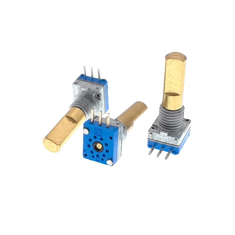 Walkie-talkie switch EC08 encoding switch, channel switch, rotary encoder, 20-bit handle, 18mm in length