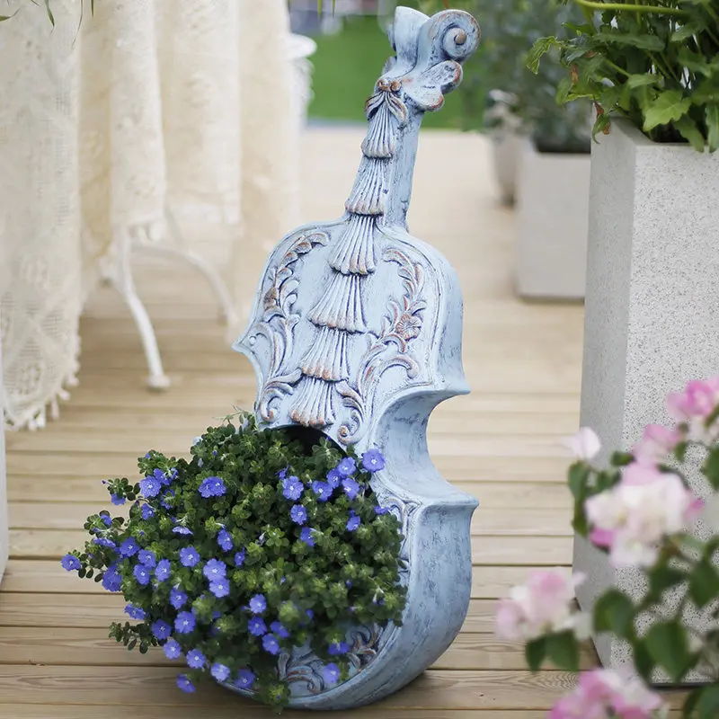 European-style flower pots for personalized garden and terrace landscaping decoration