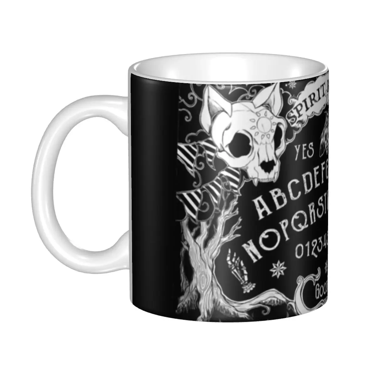 Ouija Board Witchcraft Coffee Mugs DIY Custom Divination Welcome Ceramic Tea Milk Mug Outdoor Work Camping Beer Cups