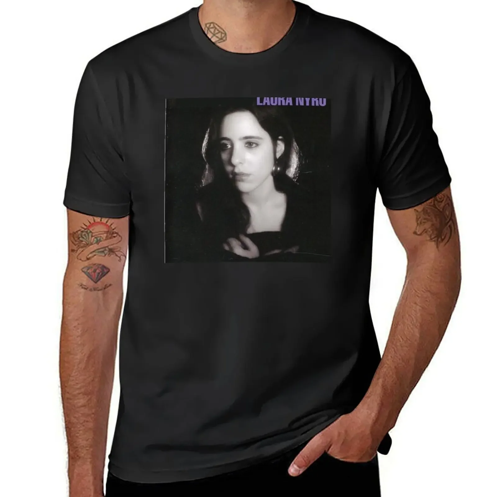 Laura Nyro T-Shirt blacks blanks heavyweights shirts graphic tee mens graphic t-shirts hip hop