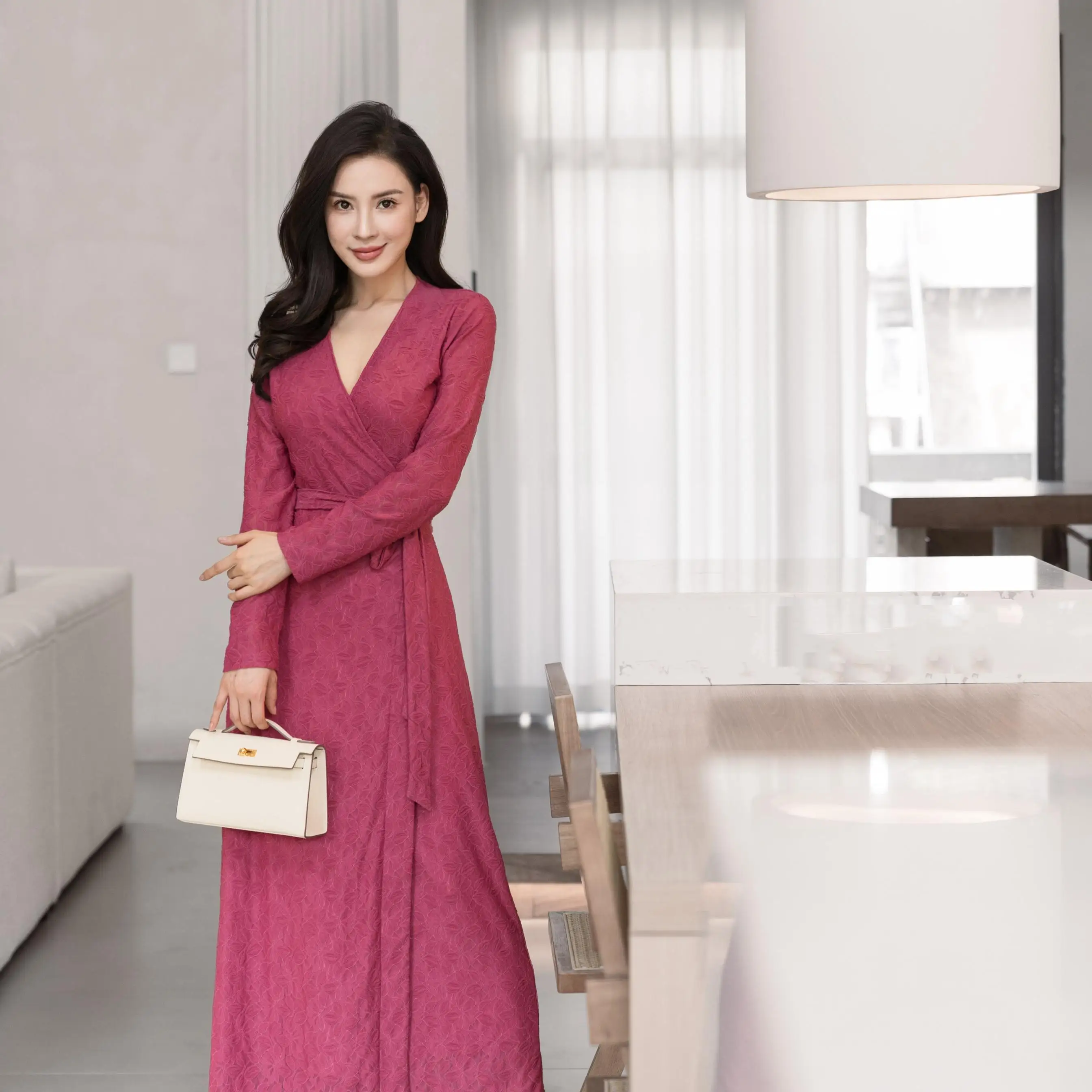 Slim Fit Wrap Dr Pg… - image