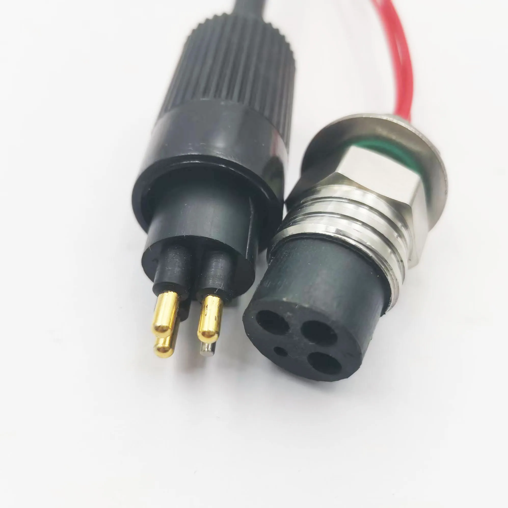 

Micro 3-core Waterproof Connector, Pressure Resistant and Waterproof, 60 Megapascal Underwater Cable Connector Head