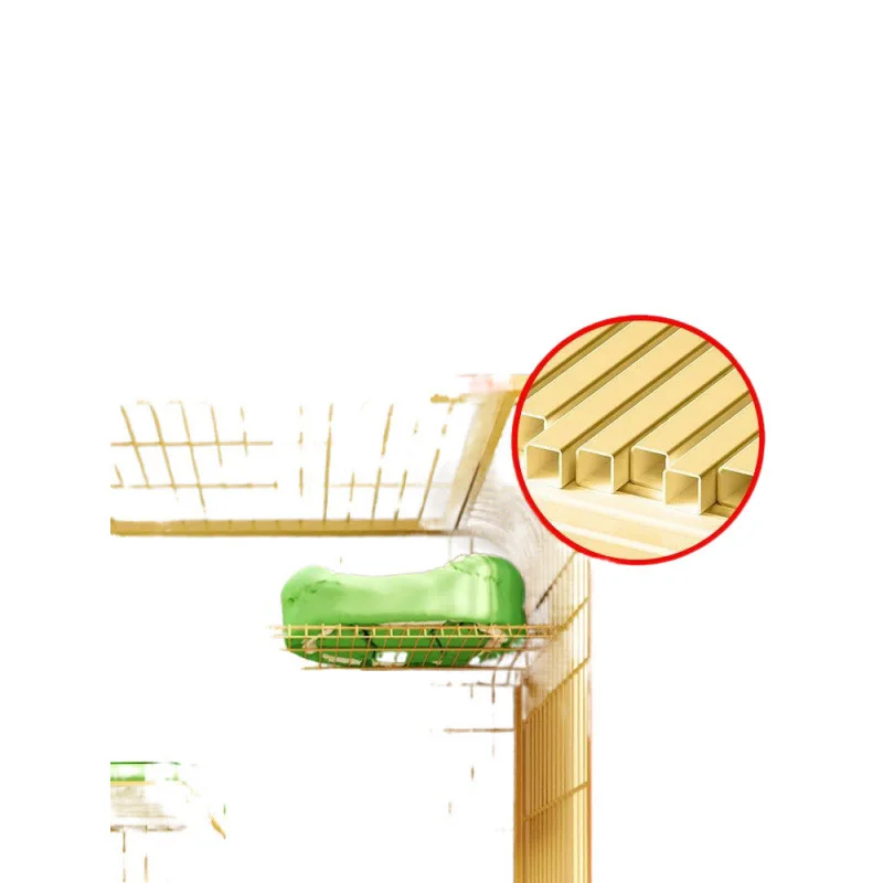 

Cat cage, litter box integrated household indoor large free space with toilet splash-proof does not occupy an area