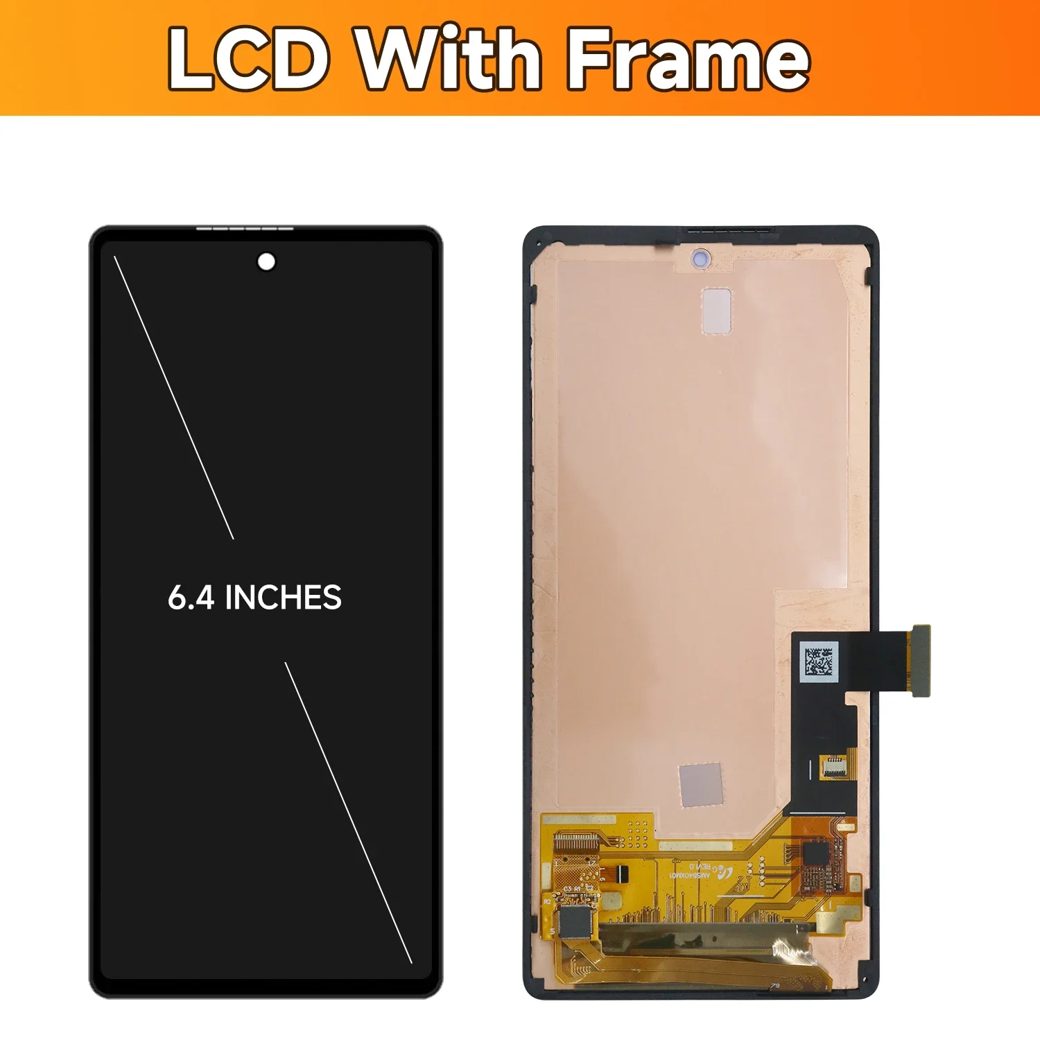 For Google Pixel 6 6.4\'\'For AMOLED Google Pixel 6 GB7N6 G9S9B16 G9S9B LCD Display Touch Screen Digitizer Assembly Replacement