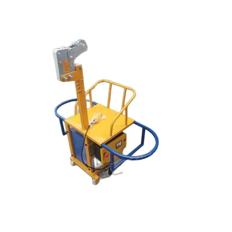 Cleaning movable, high-altitude single electric wall ladder, hanging basket accessories, construction site hoist