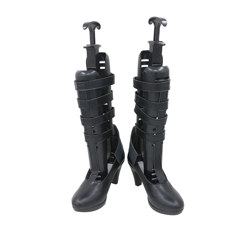 Anime Cosplay Shoes Akemi Homura Puella Magi Madoka Boots Stage Prop Halloween Party Costume Accessories Custom Made