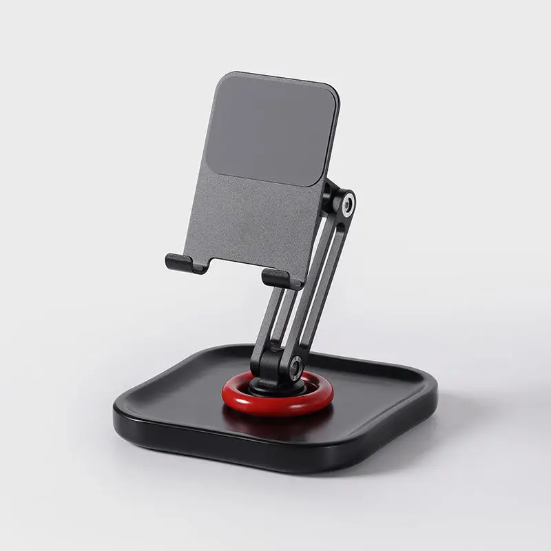 Office desktop mobile phone holder ornament, living room multi-functional adjustment tablet holder, portable and foldable
