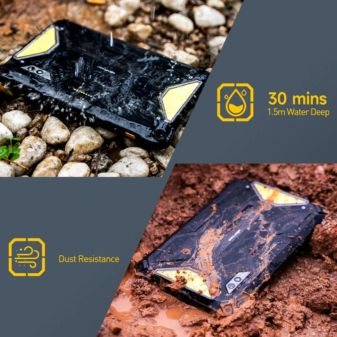 Ulefone Armor Pad 3 Pro Rugged Tablet 33280 mAh MediaTek MT8788 16GB RAM(8+8) 256GB ROM 50MP 10.36"2K Android
