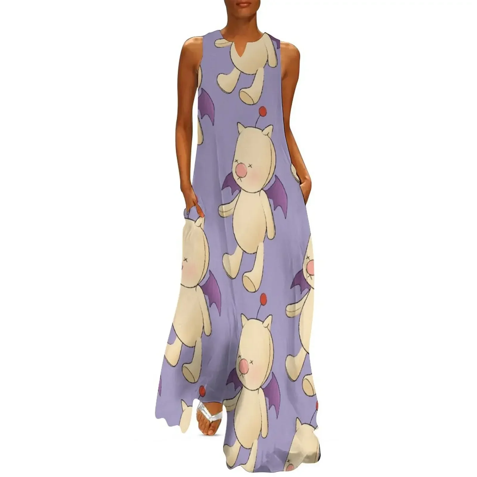 

Moogle Long Dress elegant women's dresses for wedding Women's summer dress dress summer birthday