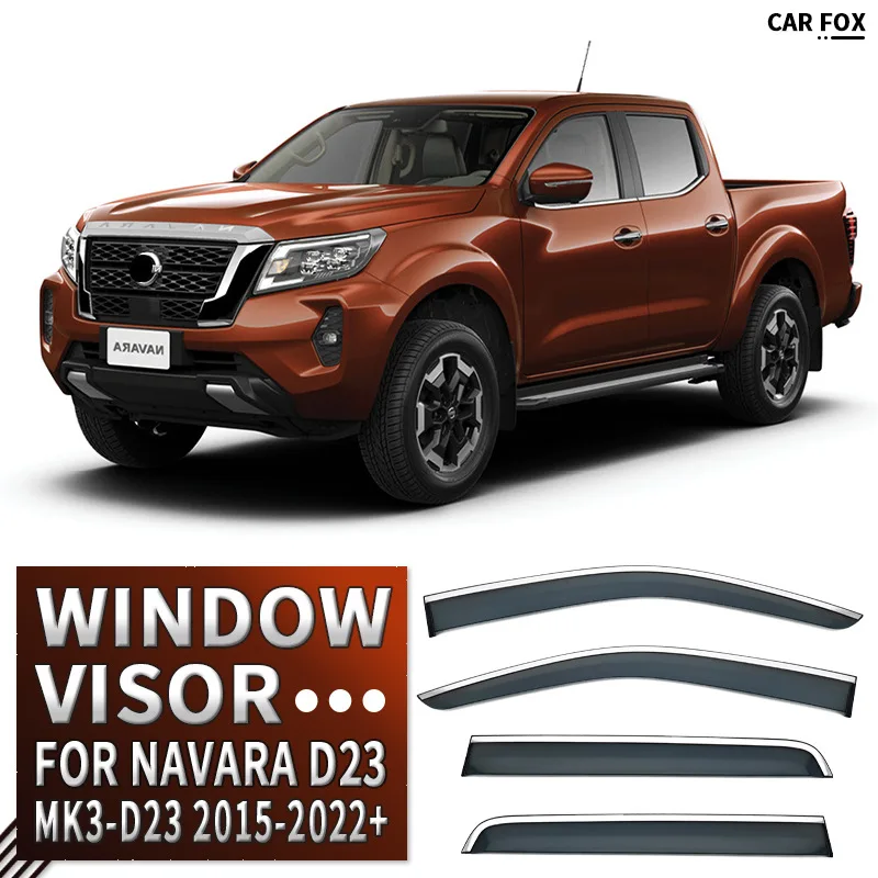 

Suitable for Nissan Navara rain visor Nissan Navara Window visor