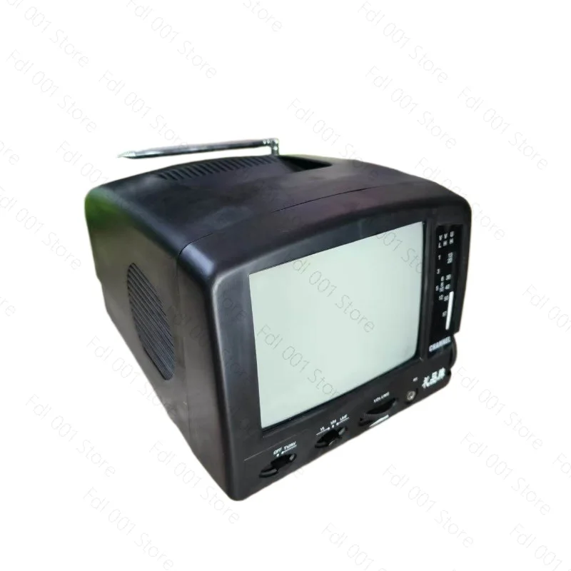 Retro Mini Black White Television Game Console 5 7 9 10 Inch Portable Classic Collectible TV