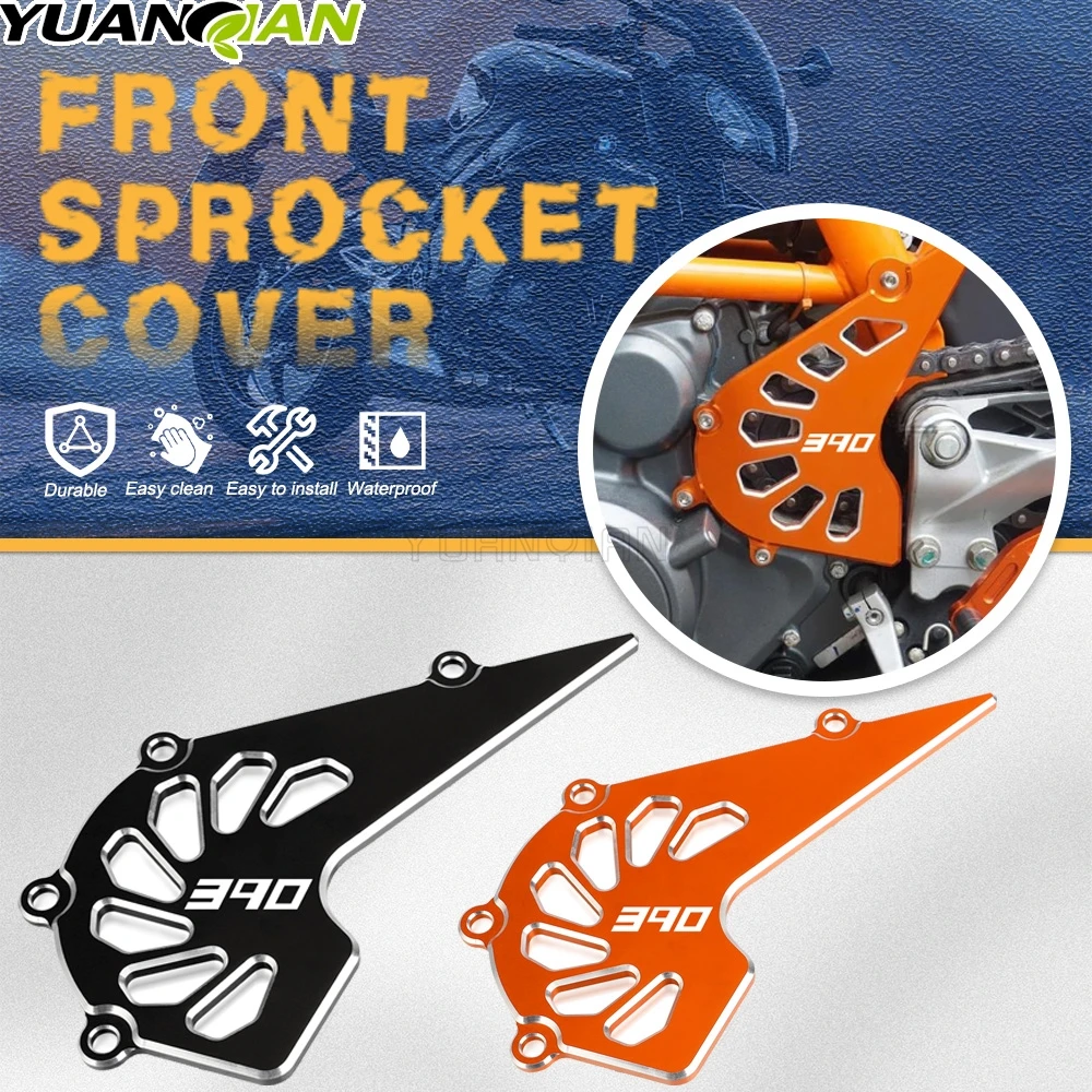 

2025 Motorcycle Front Sprocket Guard Protector Chain Guaud Cover For DUKE RC 125 200 250 390 2013 2014 201 2016 2017 2018-2024