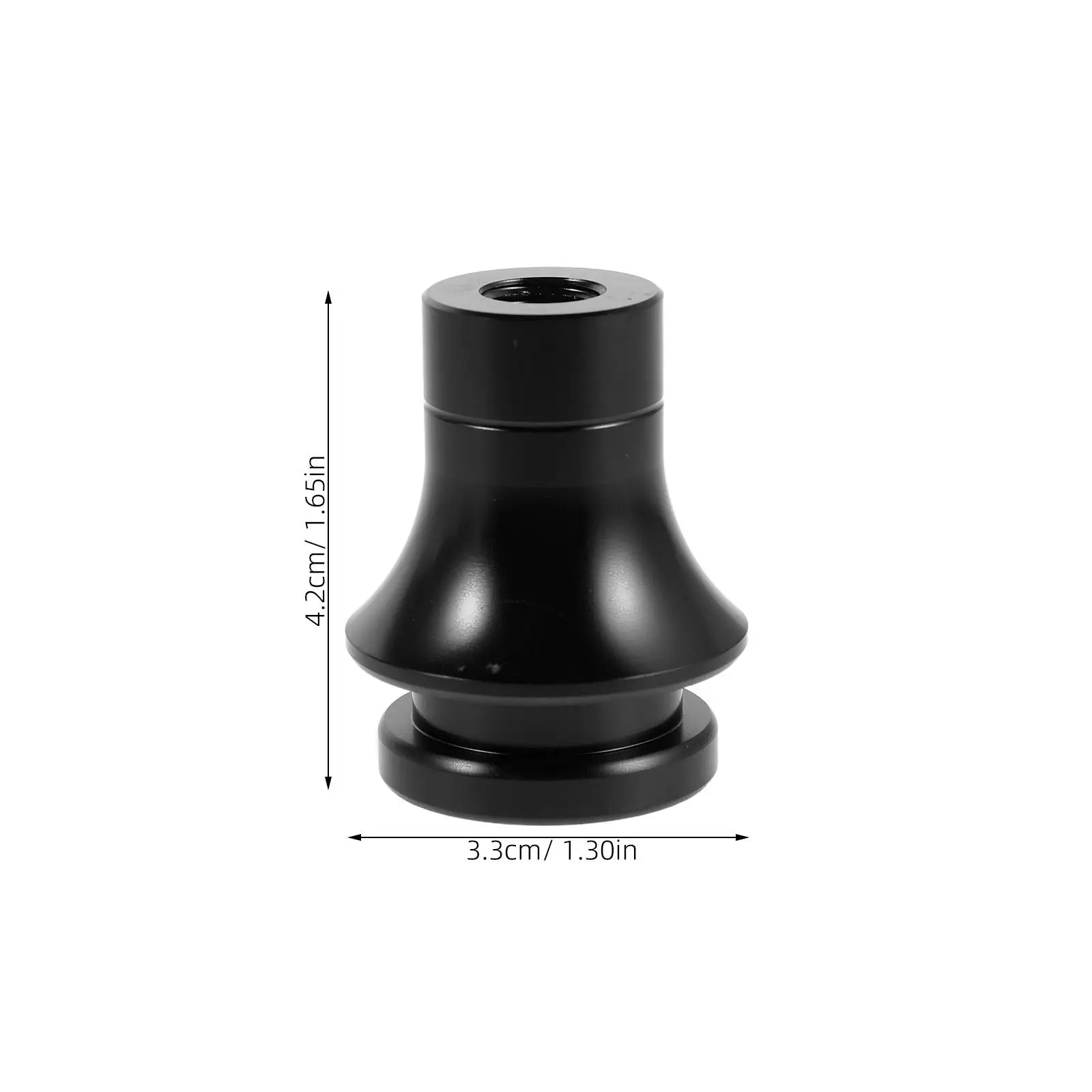 Car Gear Shift Knob Adapter Aluminum Alloy Fit Threaded Manual Transmission Repair Upgrade for Universal Vehicle