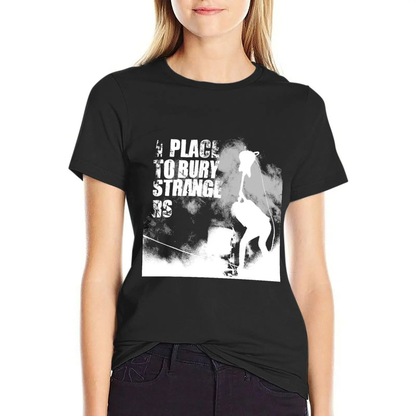 A Place To Bury Strangers T-Shirt Female clothing summer tops Blouse kawaii clothes cropped t shirts for Women