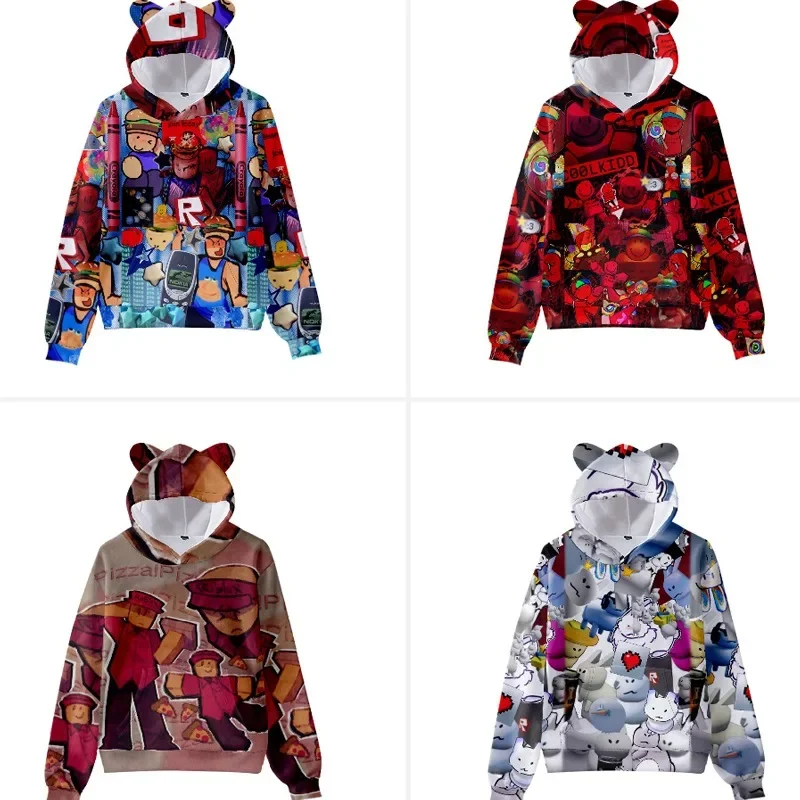 

New Robloxs Forsaken Gubby Fashion Hoodie Child Printed Casual Clothing Cartoon Spring Autumn Hoodie Boys Girls Sweatshirt Top