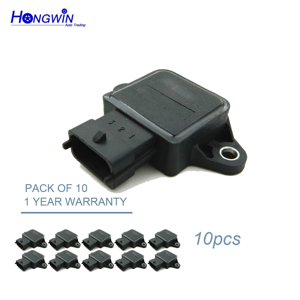 

10 Pcs 35170-23500 Throttle Position Sensor TPS For Hyundai Elantra Tiburon Tucson Accent Kia Sportage 3517023500 22620 1F700