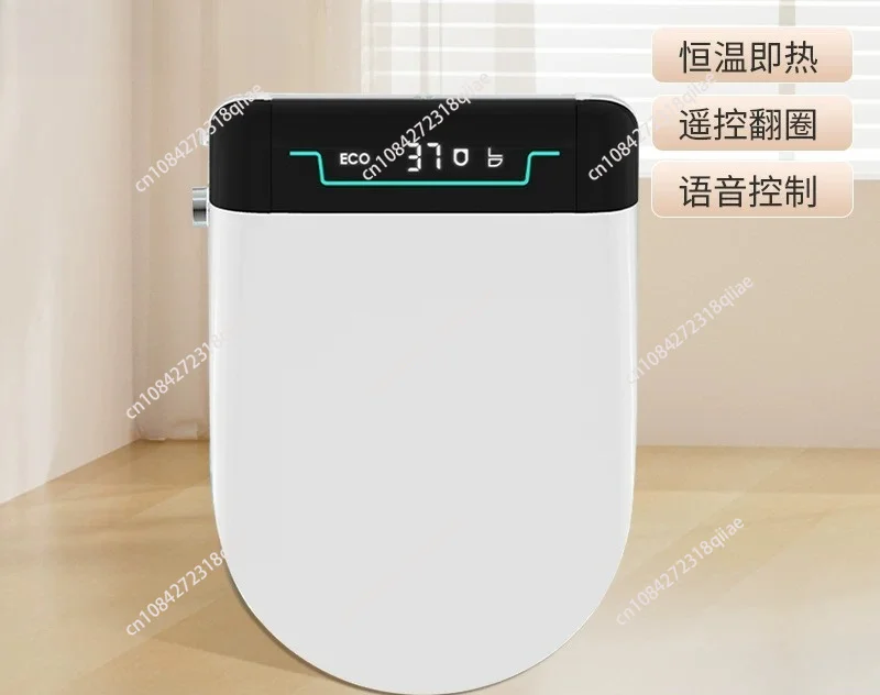 Home Use Constant Warm Toilet Seat, Multi-Level Heat Settings & Energy Saving, Soft Close PP Cover, Plug and Play Installation