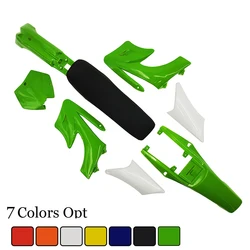 7 Colors Apollo Plastic Fairing Body Kits Front License Number Fender With Seat Cushion For 47cc 49cc Apollo Mini Dirt Bike