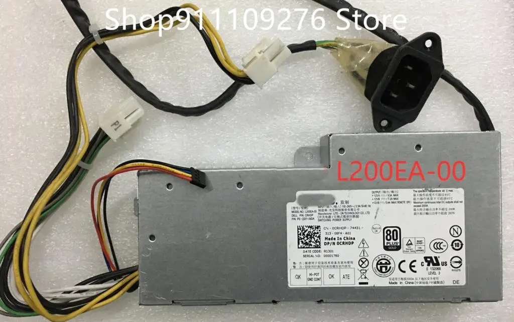 L200EA-01 L200EA-00 L200EU-01 F200EU-01 F200EU-02 D200EA-00 Model universal for Dell 9010 2330 9020 AIO power supply